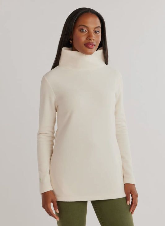 Cobble Hill Turtleneck- Cream