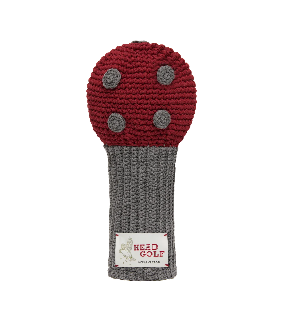 Ladybug crochet golf cover