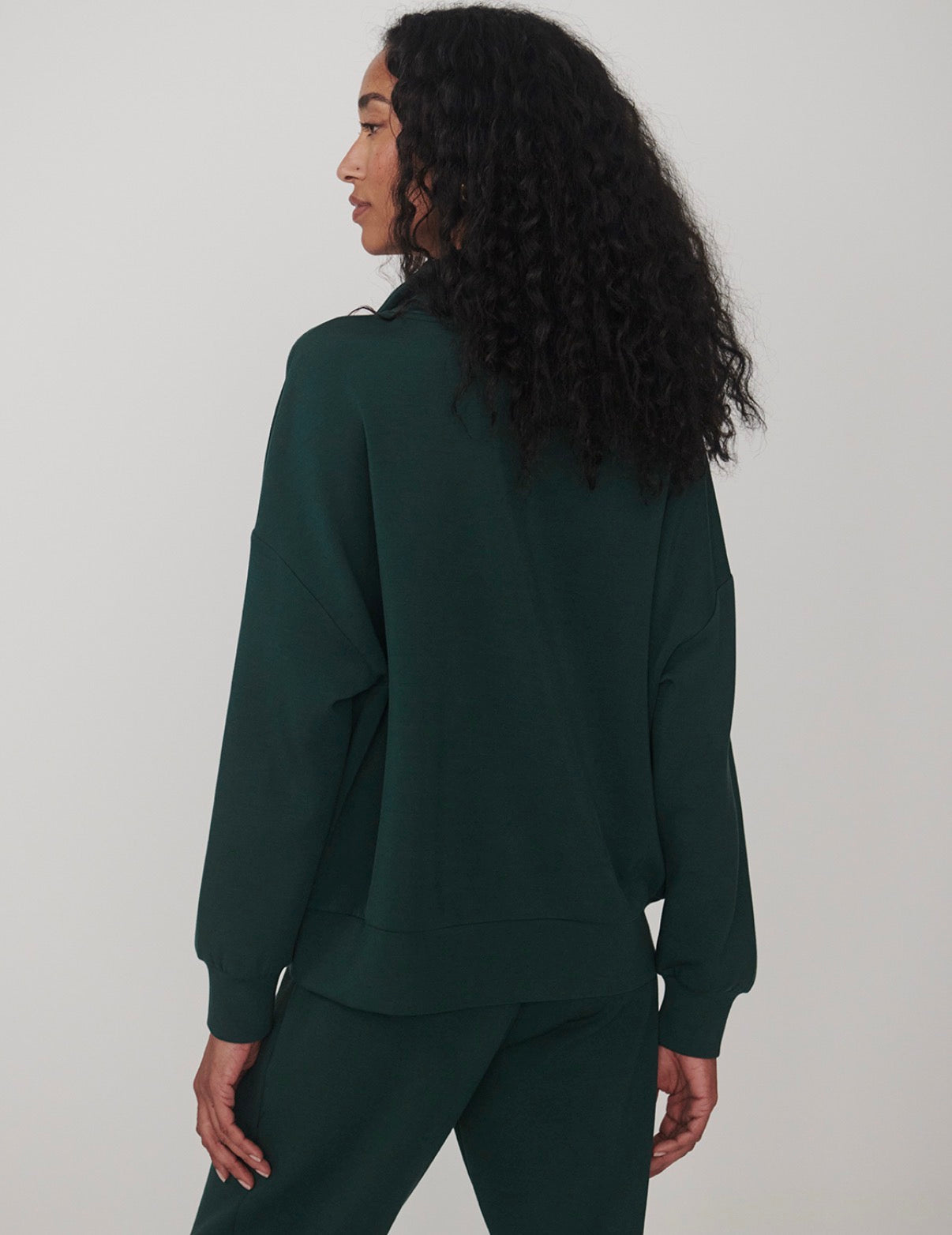 Hawley Half- Zip- Ponderosa Pine