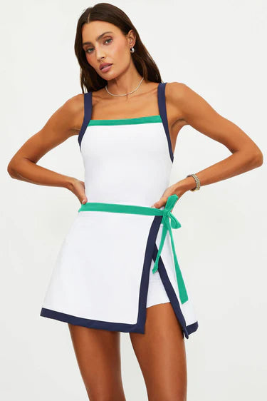 Prim Dress Twilight Tides Colorblock Matte