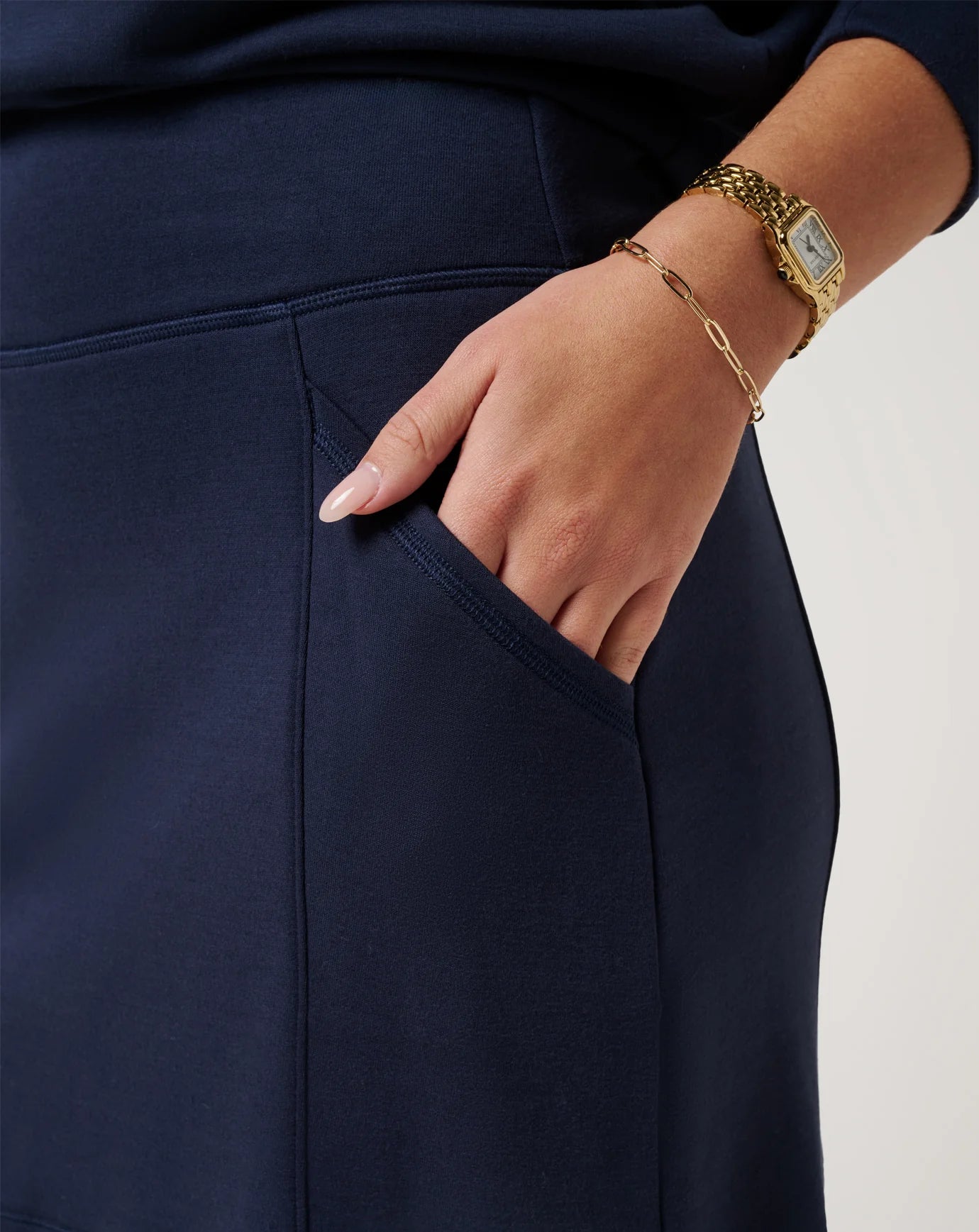 Skyloft Soft Skort- navy blazer