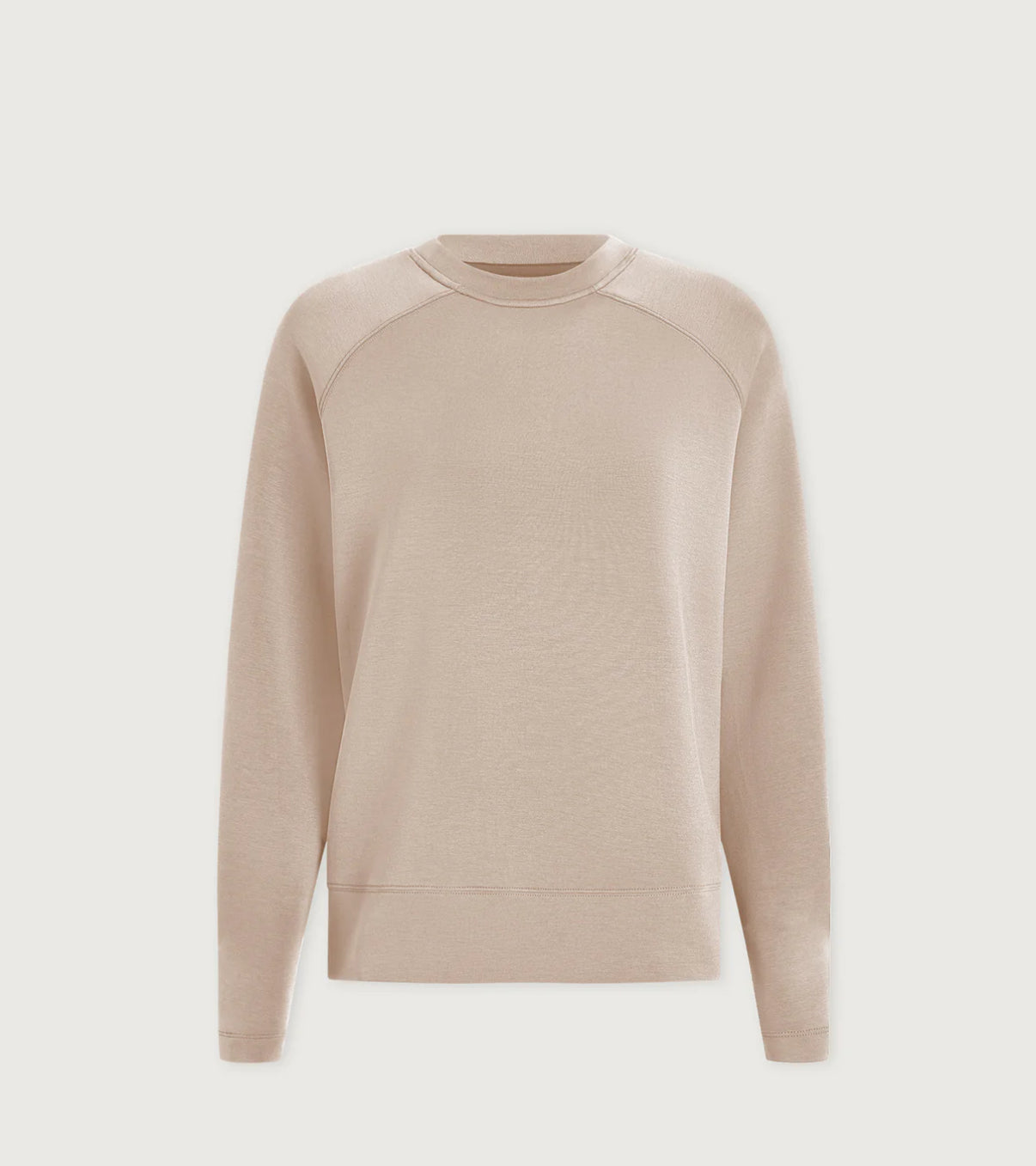 Zosia Crew-Neck Sweat- Silver Grey