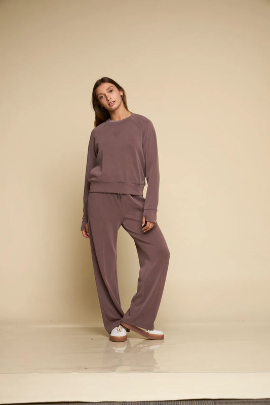 Later On Sweatshirt- Anise