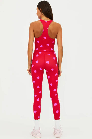 Piper Legging Royal Red Hearts