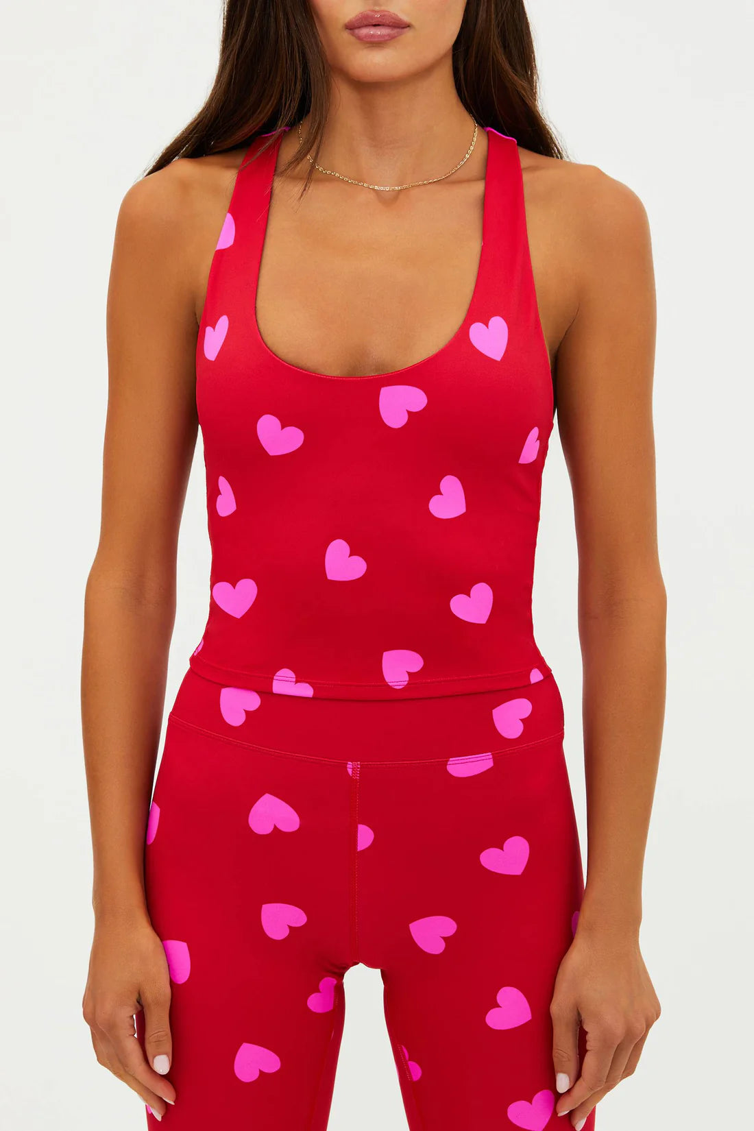 Yara Top Royal Red Hearts