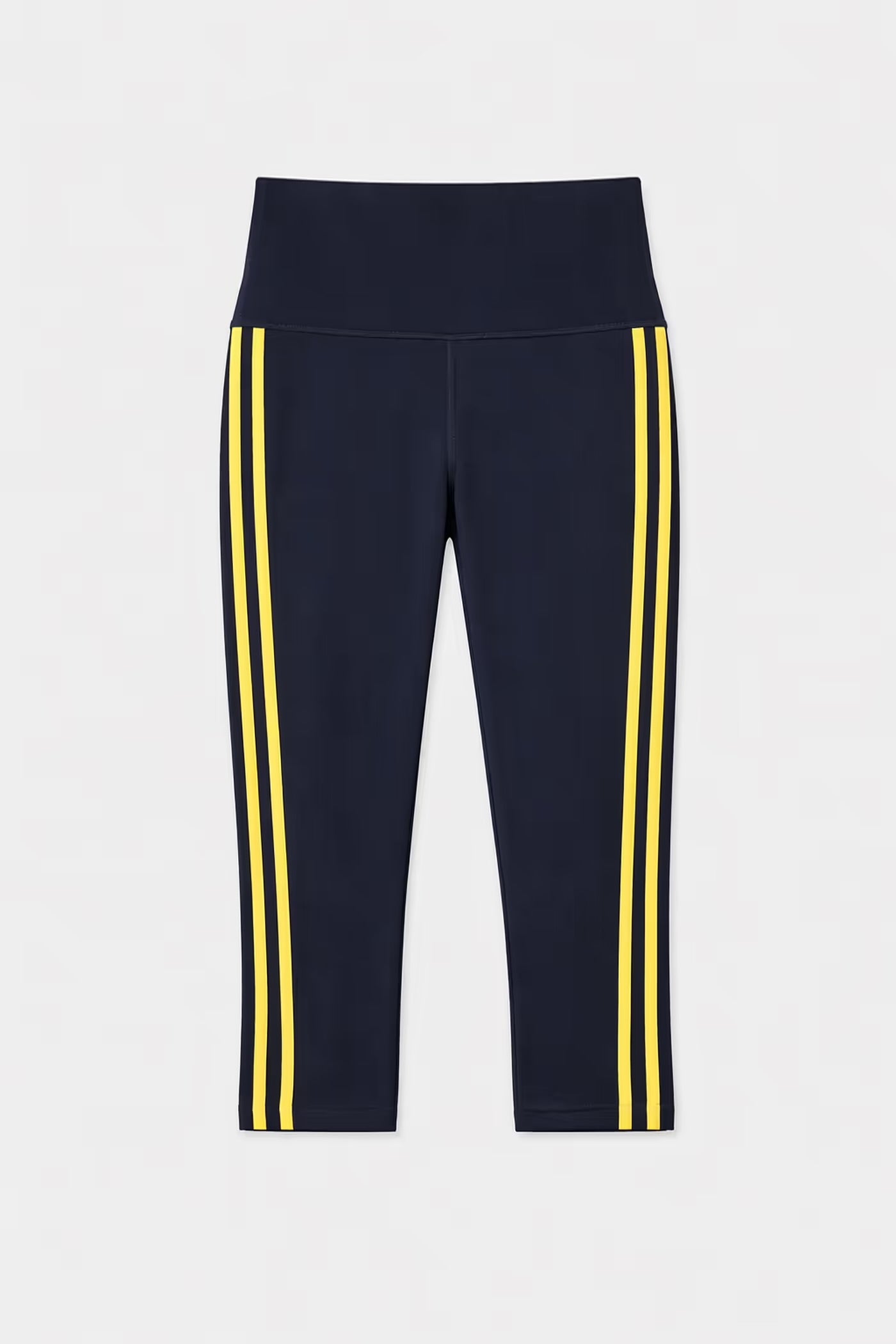 Ella High Waist Airweight 16”- indigo/bright yellow
