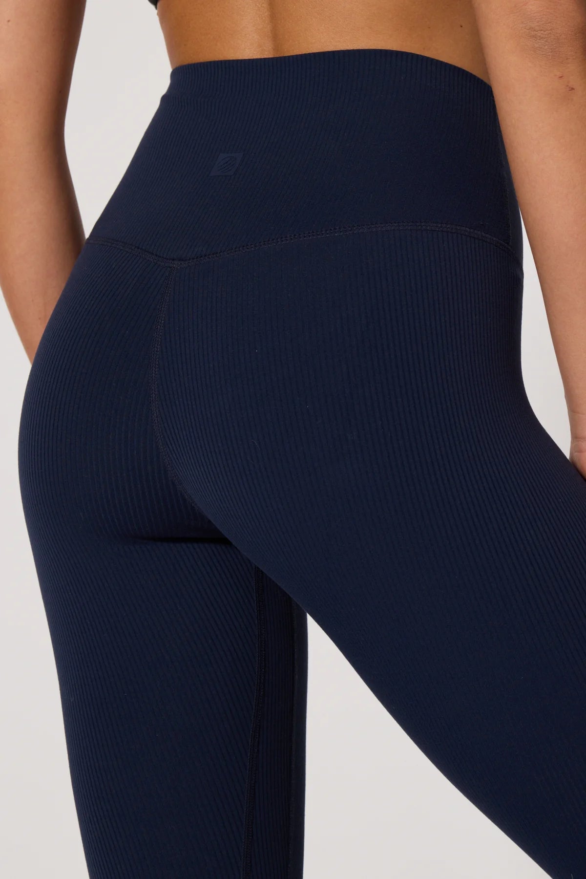 Ribbed Legging- Navy Blazer