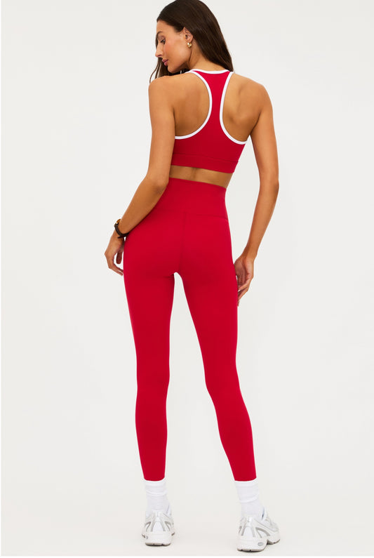 Violetta legging- peppermint two tone