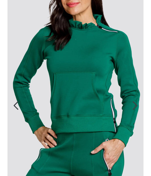 Condoleezza Pullover- fern green
