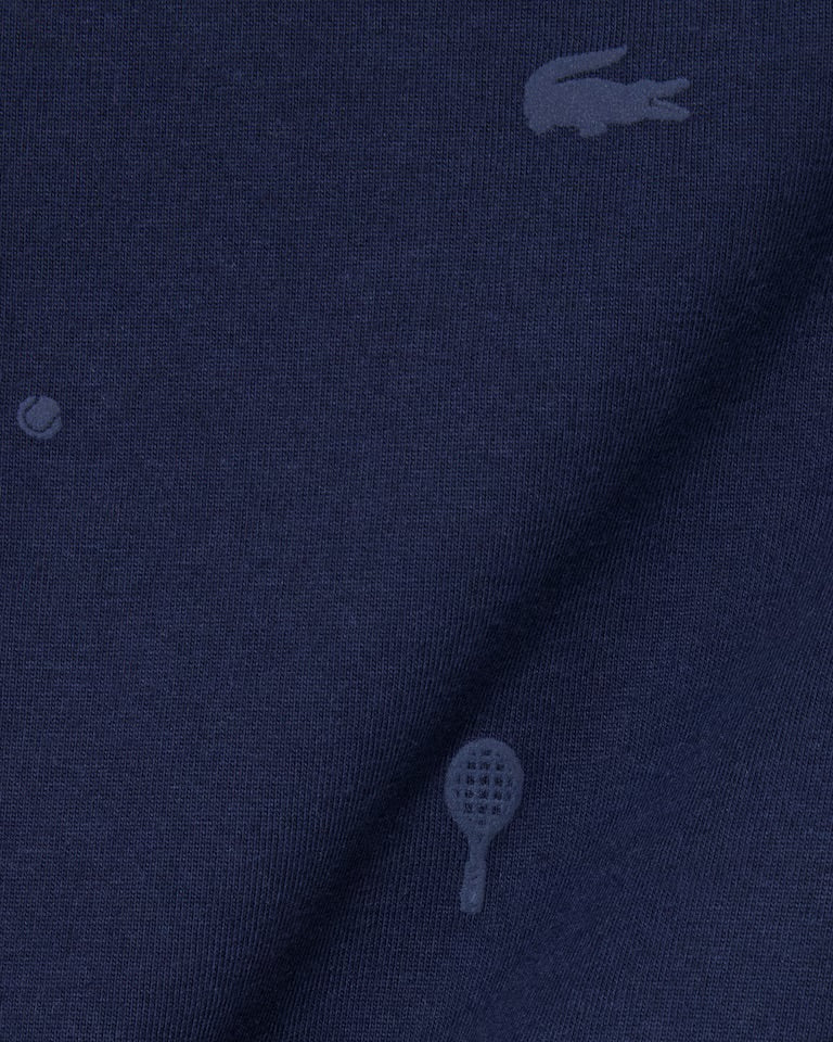 Oversized Ultra Dry Tennis T-Shirt- navy