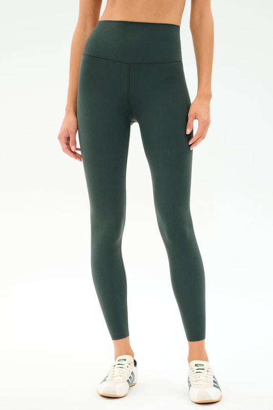 Airweight Rib High Waist 7/8 - Military