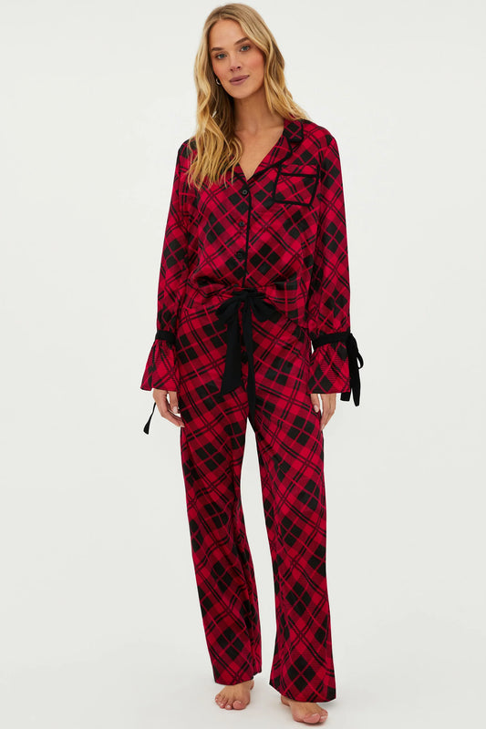 Lee Anne & Brook Set- Merry Plaid Pajamas