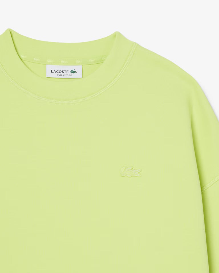 Oversized Double Face Jersey Sweatshirt