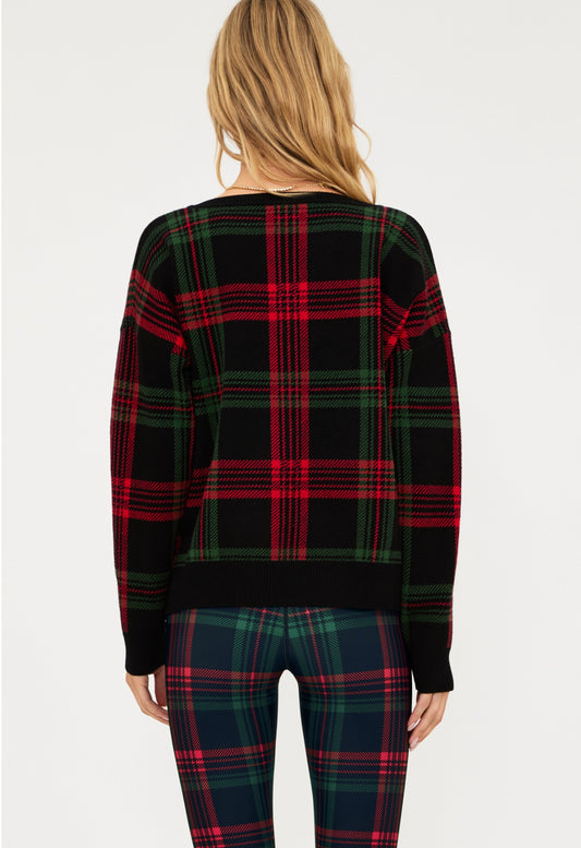 Joey Sweater - Ribbon Plaid