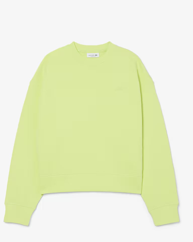 Oversized Double Face Jersey Sweatshirt