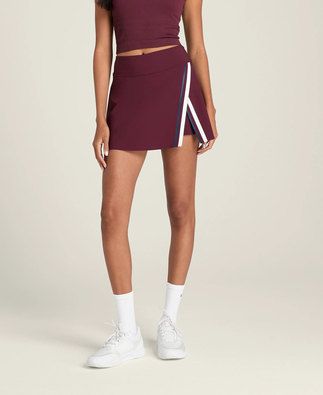 Slice Skirt- port royale/classic navy