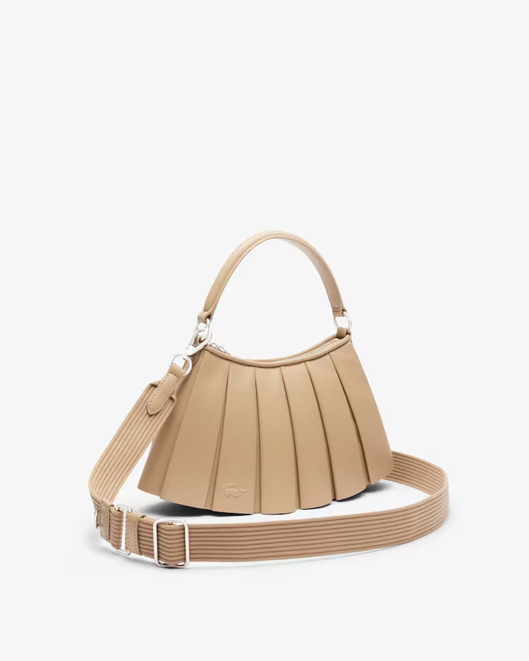 Small Lenglen Leather Bag-Viennois