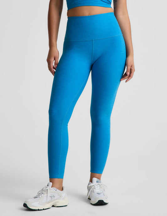Spacedye™ Caught In The Midi High Waisted Legging- Malibu lagoon Heather