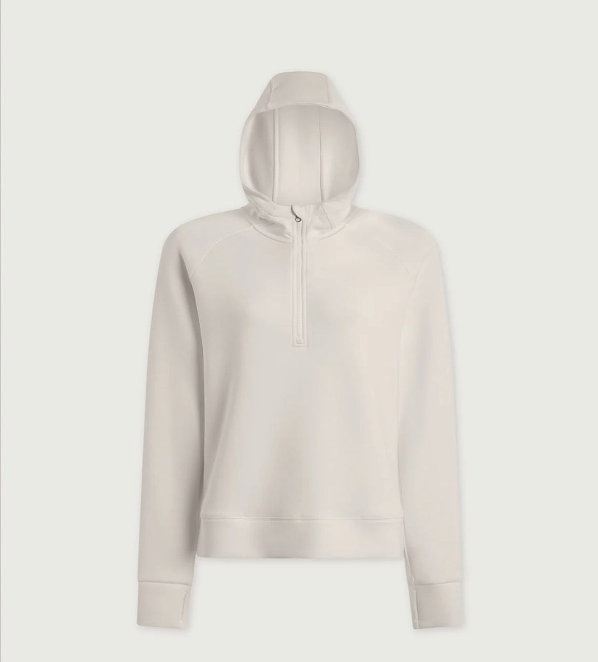 Karo Half-Zip Active Sweat-Snow White