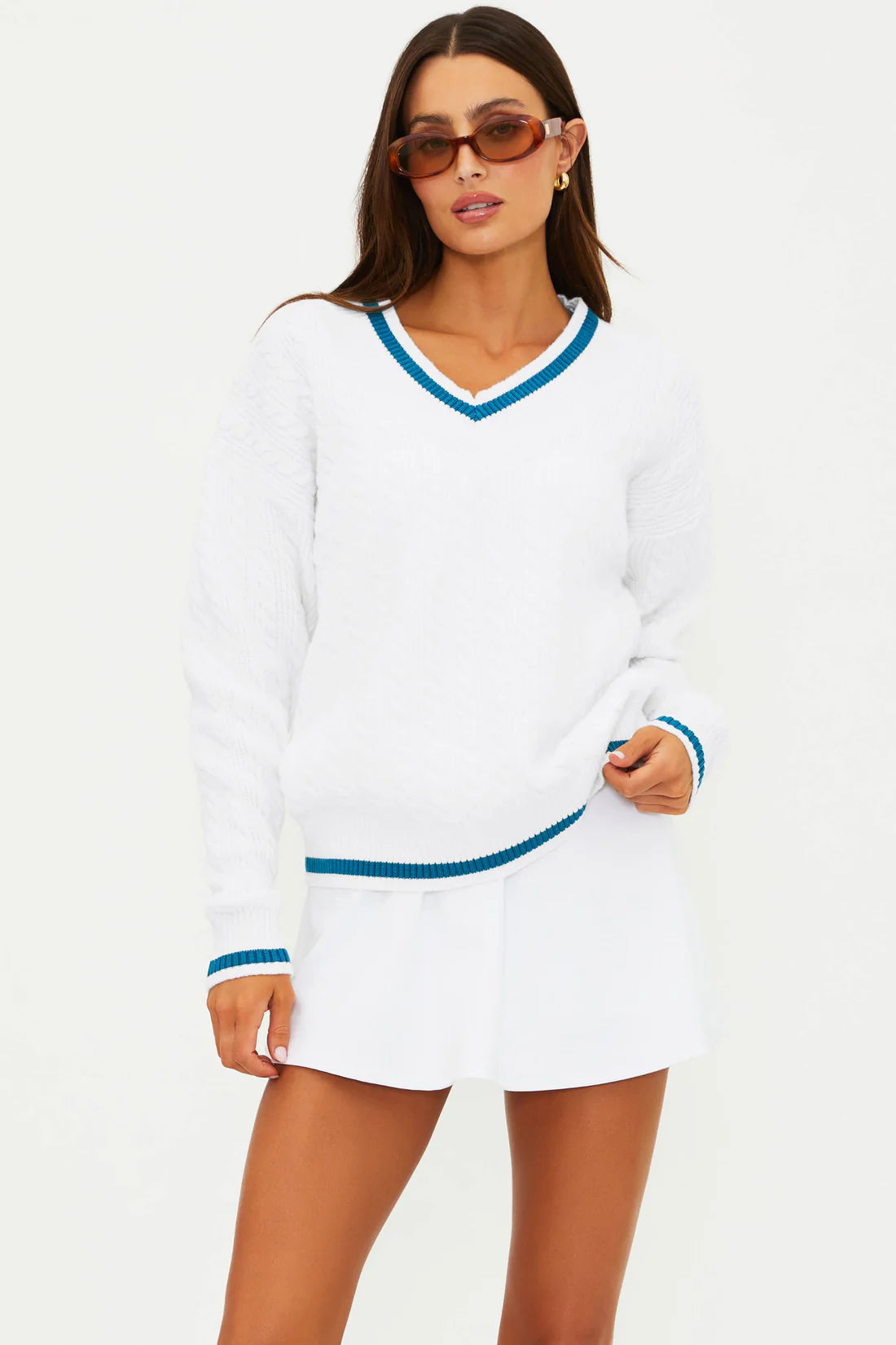 Montana Sweater- birdie blue