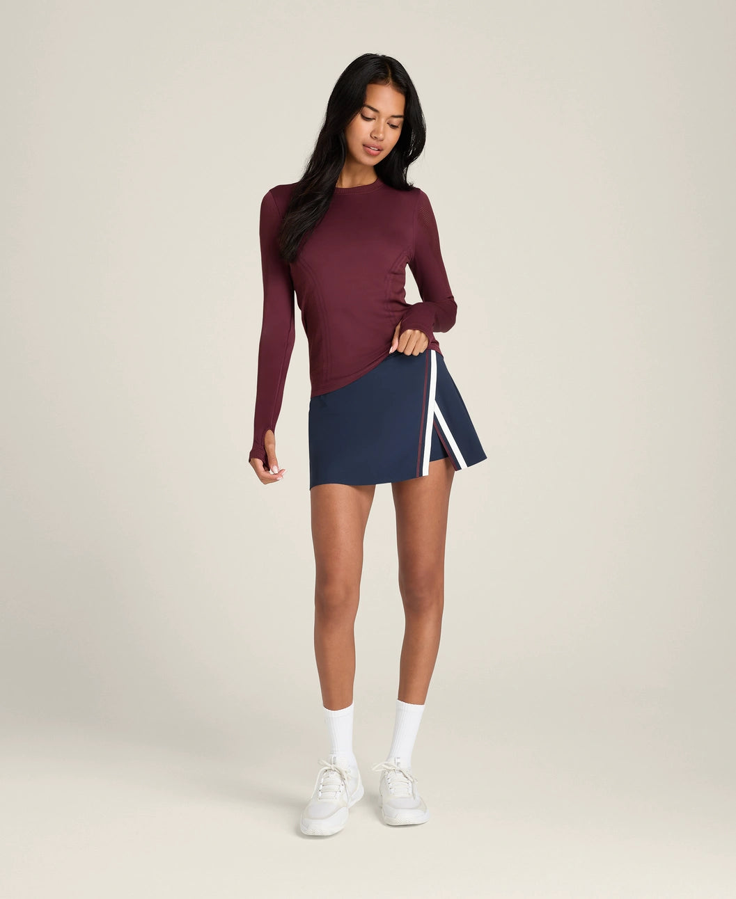 Pro Seamless Longsleeve-port royale