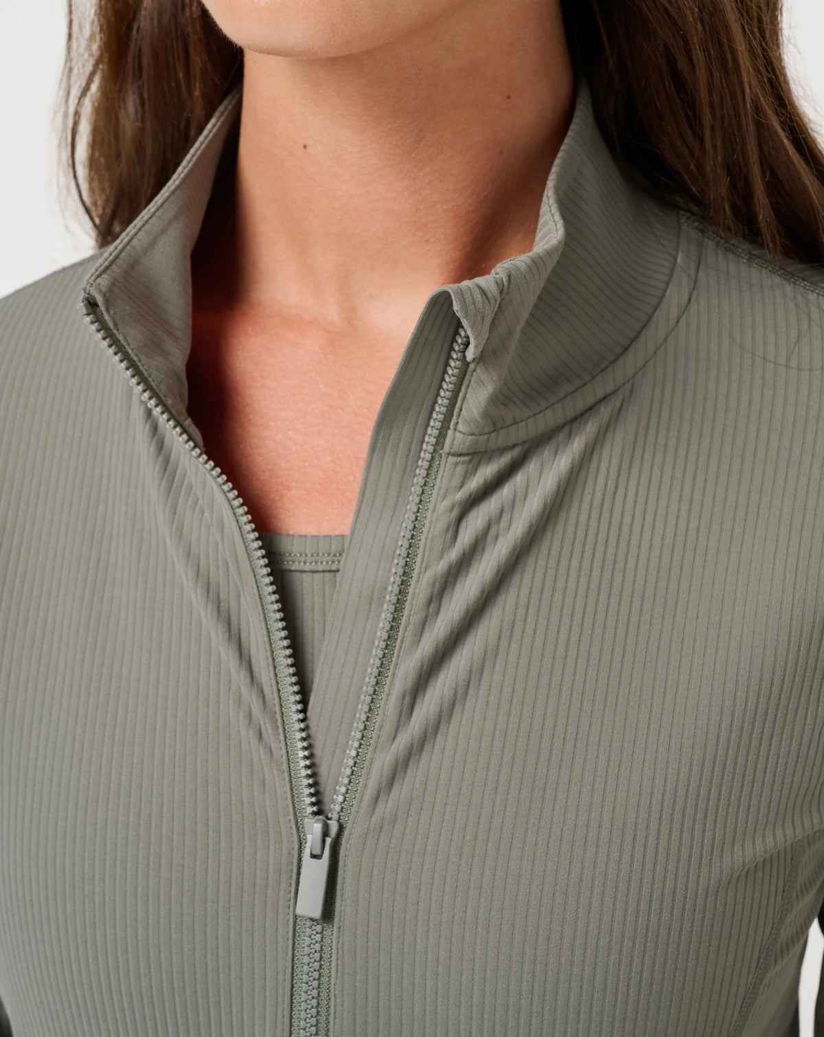 Pulse Half Zip-Olive Smoke