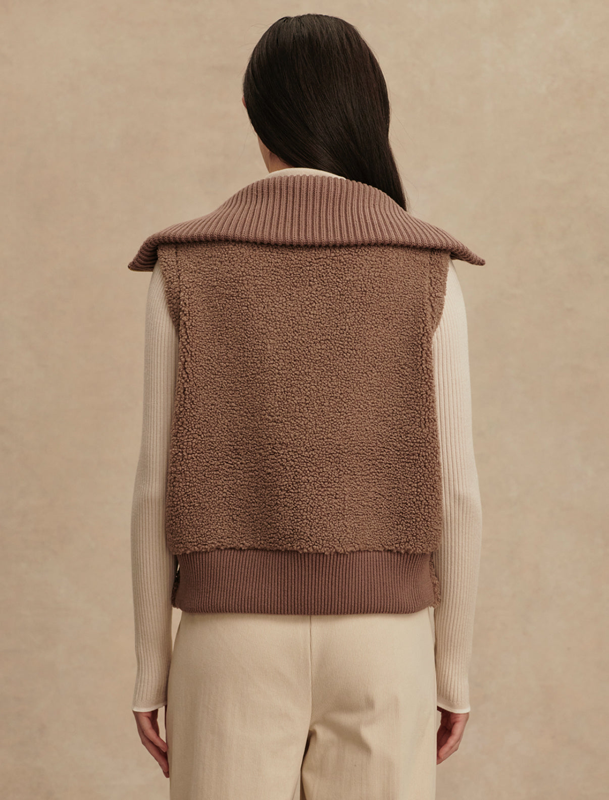 Aspen Gilet- ash taupe
