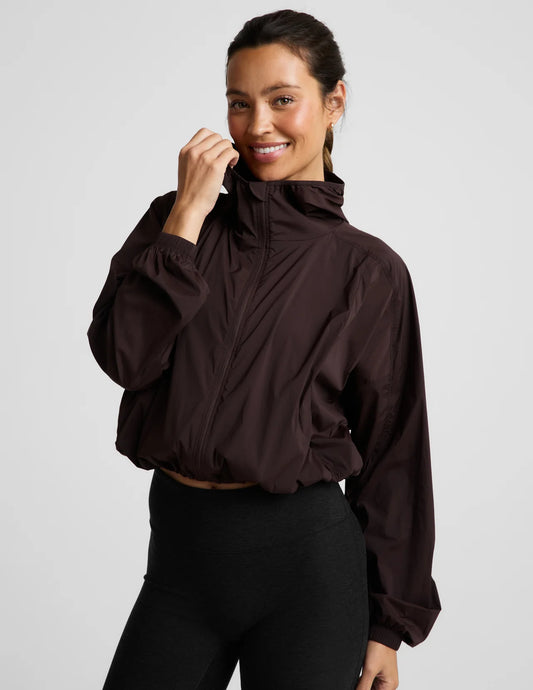 Places To Go UV Protection Jacket- Cocoa Plum