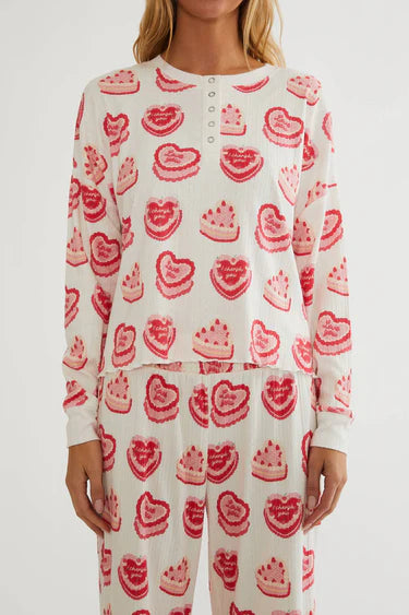 Pacific Long Sleeve Sleep Set- Sweet Treat