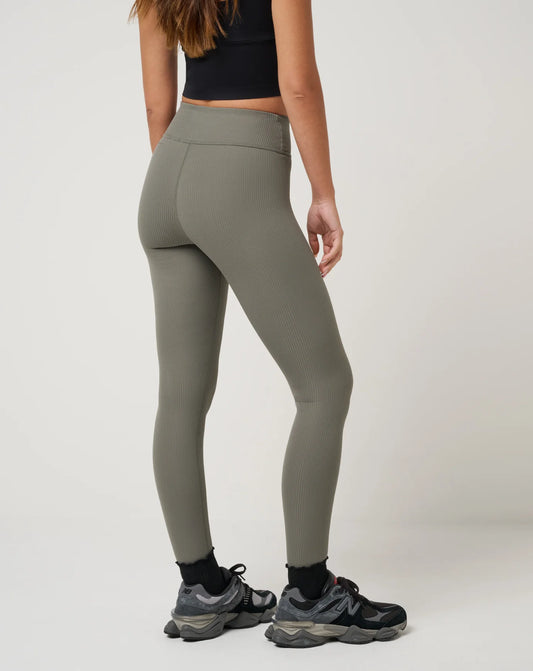 Pulse Leggings-Olive Smoke