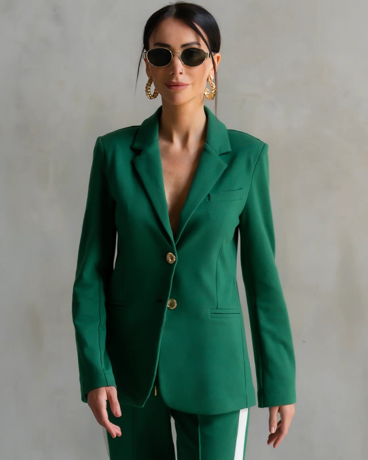 Morrison Interlock Blazer-Ivy