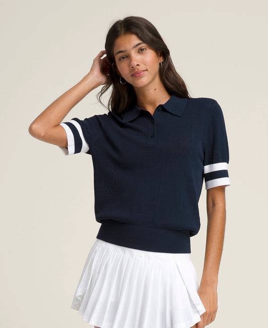 Essex Polo- classic navy