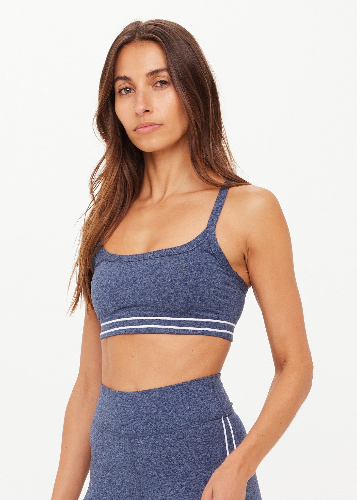 Bowery Baxter Tbar Bra-denim