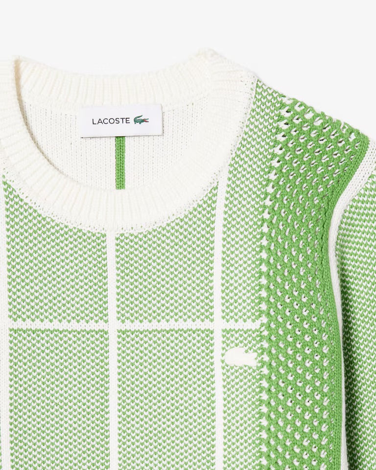 Tennis Court Graphic Sweater