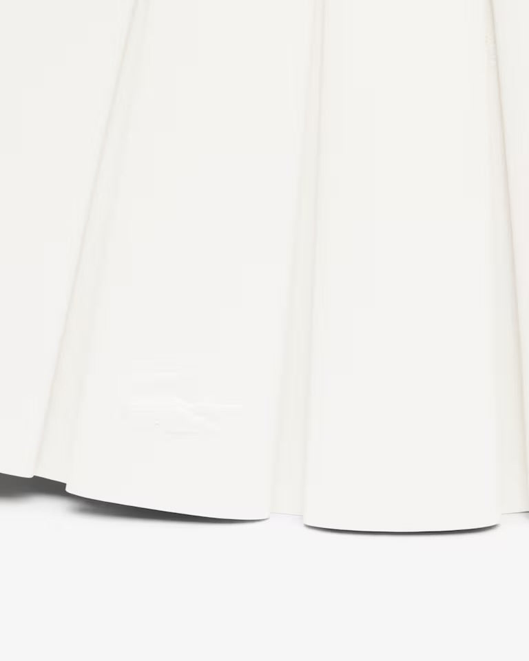 Small Lenglen Leather Bag-CRISTALLINE
