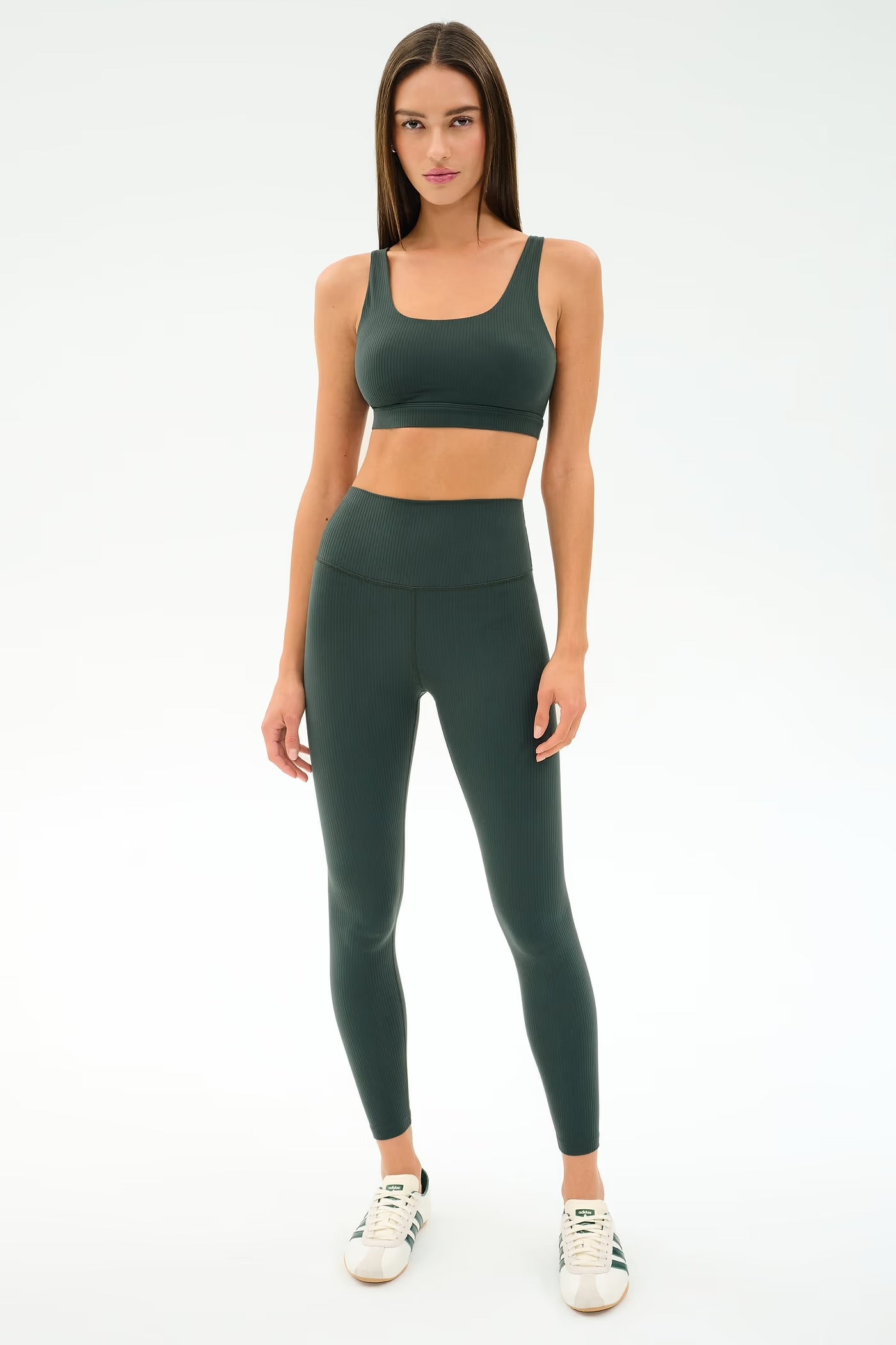 Airweight Rib High Waist 7/8 - Military
