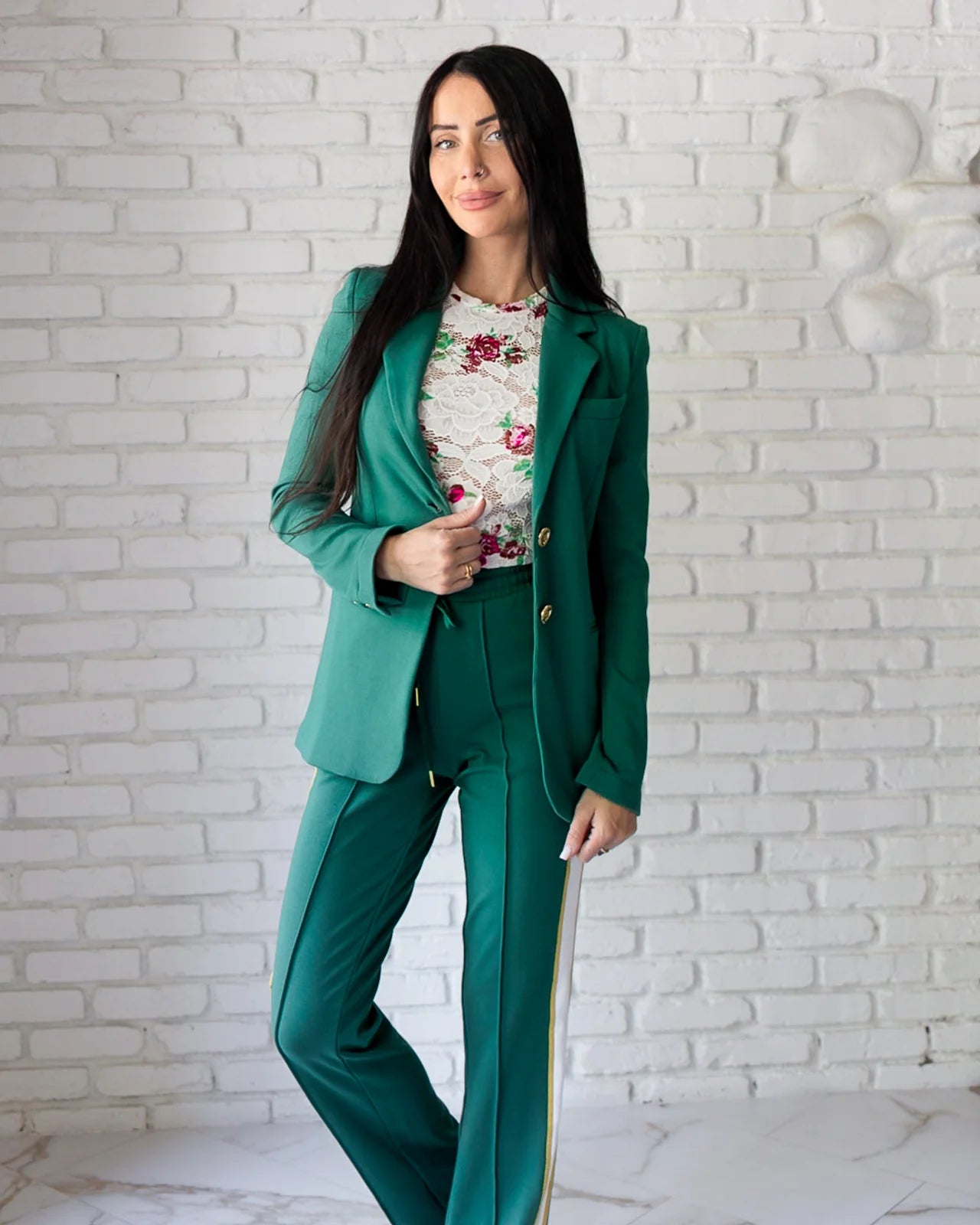 Morrison Interlock Blazer-Ivy
