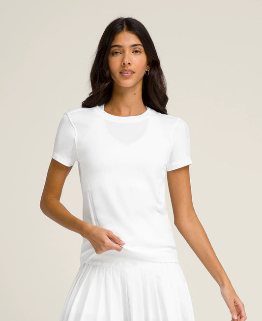Pro Seamless Tee- white