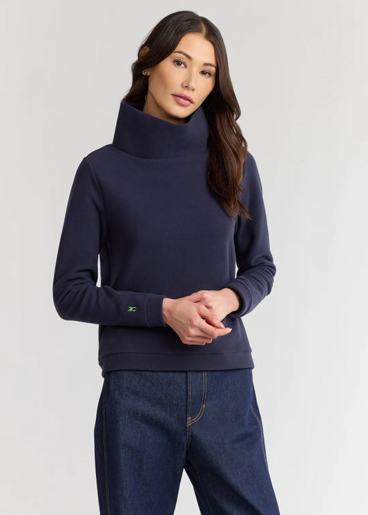 Park Slope Turtleneck- navy
