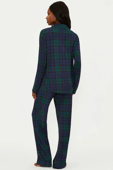 Livy Top & Connie Pant Set- Wintergreen Plaid