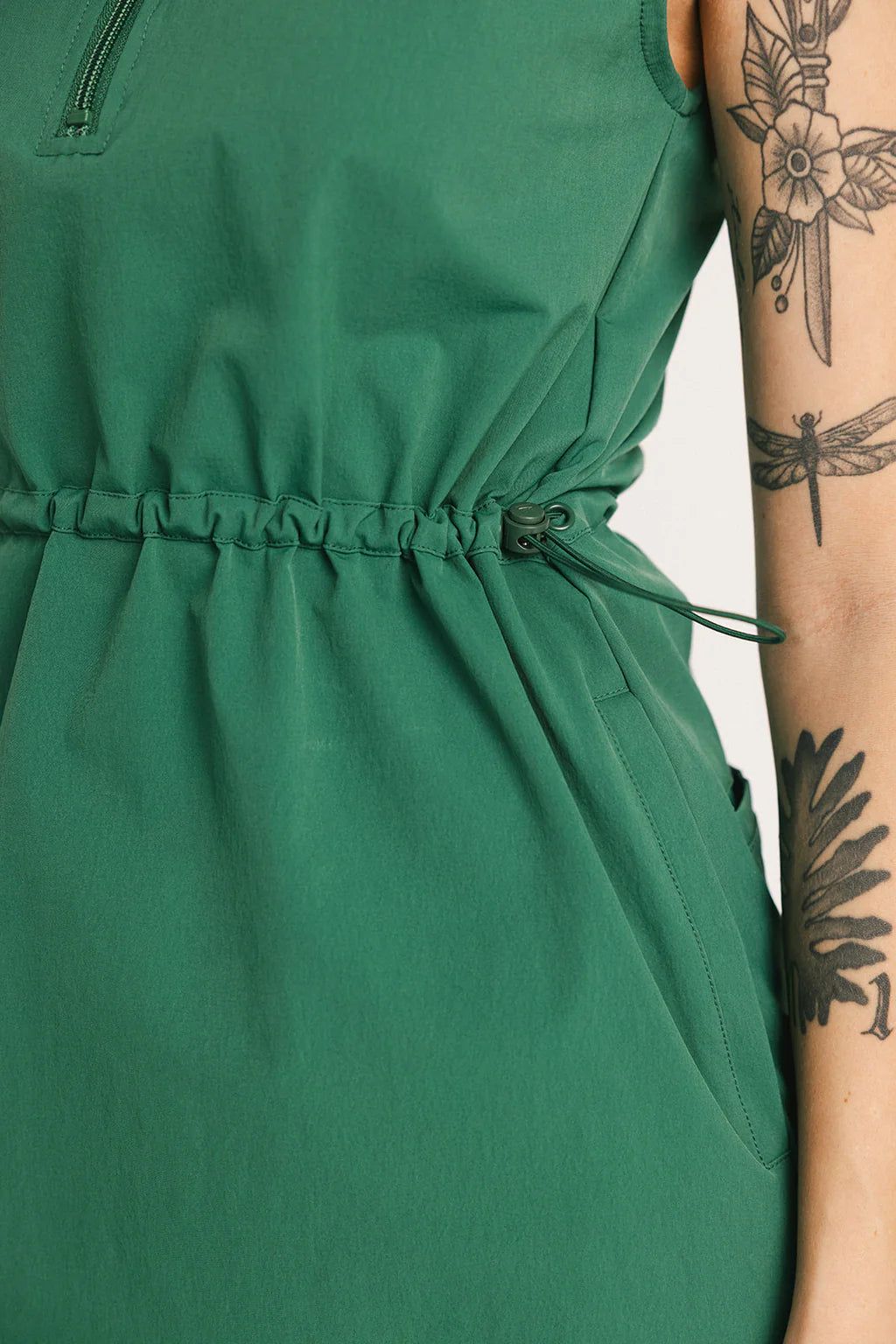 Anchor Dress- Green