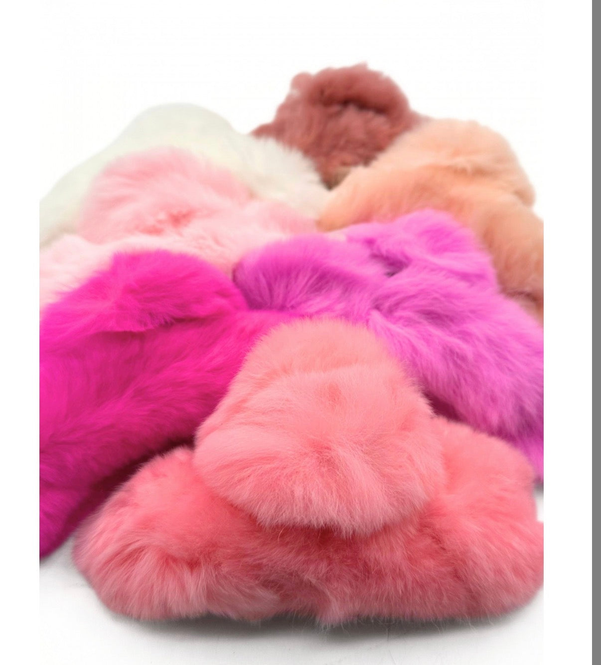 Fur claw hair clip