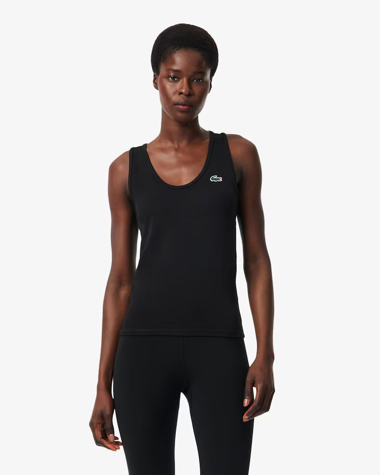 Sport Slim Fit Tank Top- black