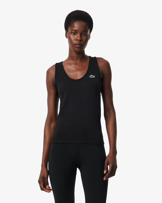 Sport Slim Fit Tank Top- black