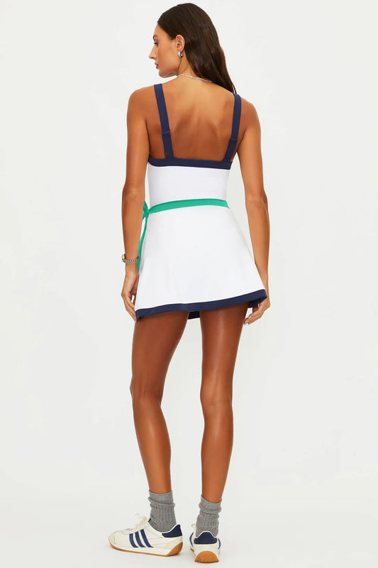 Prim Dress Twilight Tides Colorblock Matte