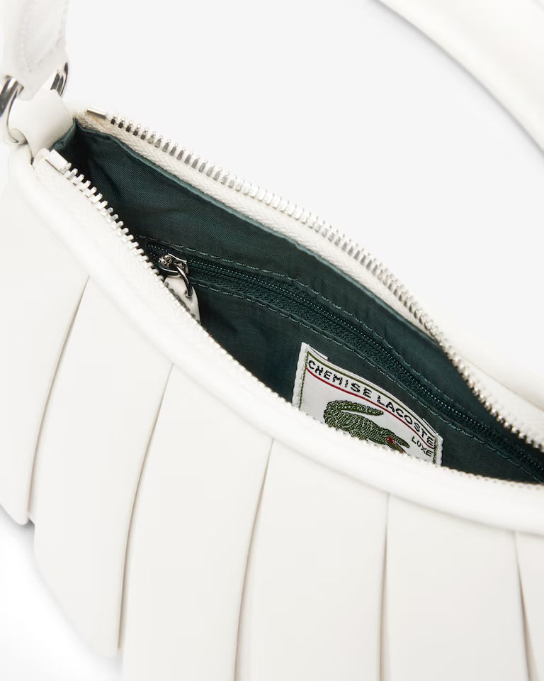 Small Lenglen Leather Bag-CRISTALLINE