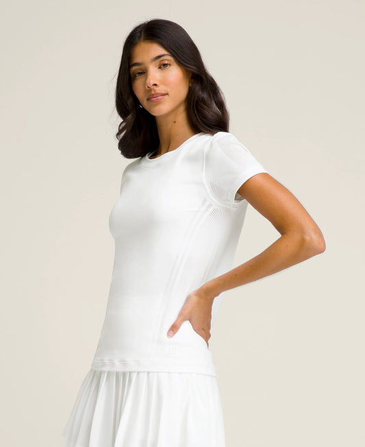 Pro Seamless Tee- white