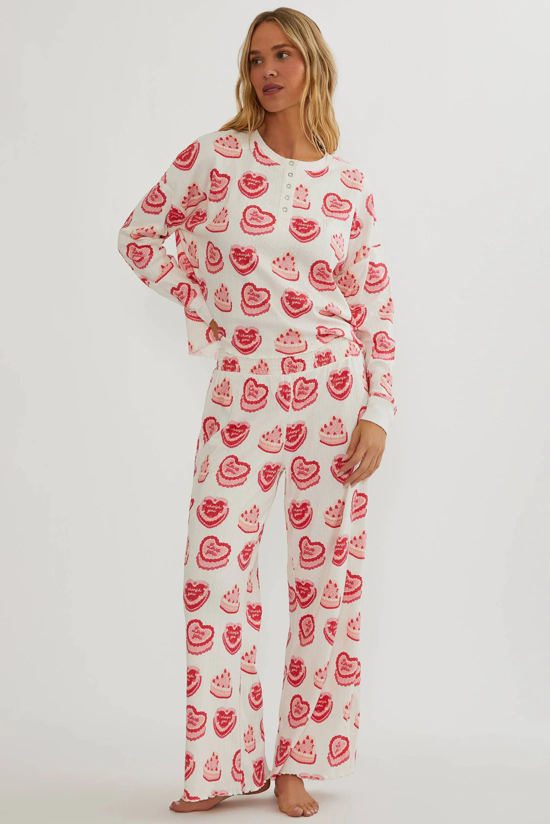 Pacific Long Sleeve Sleep Set- Sweet Treat