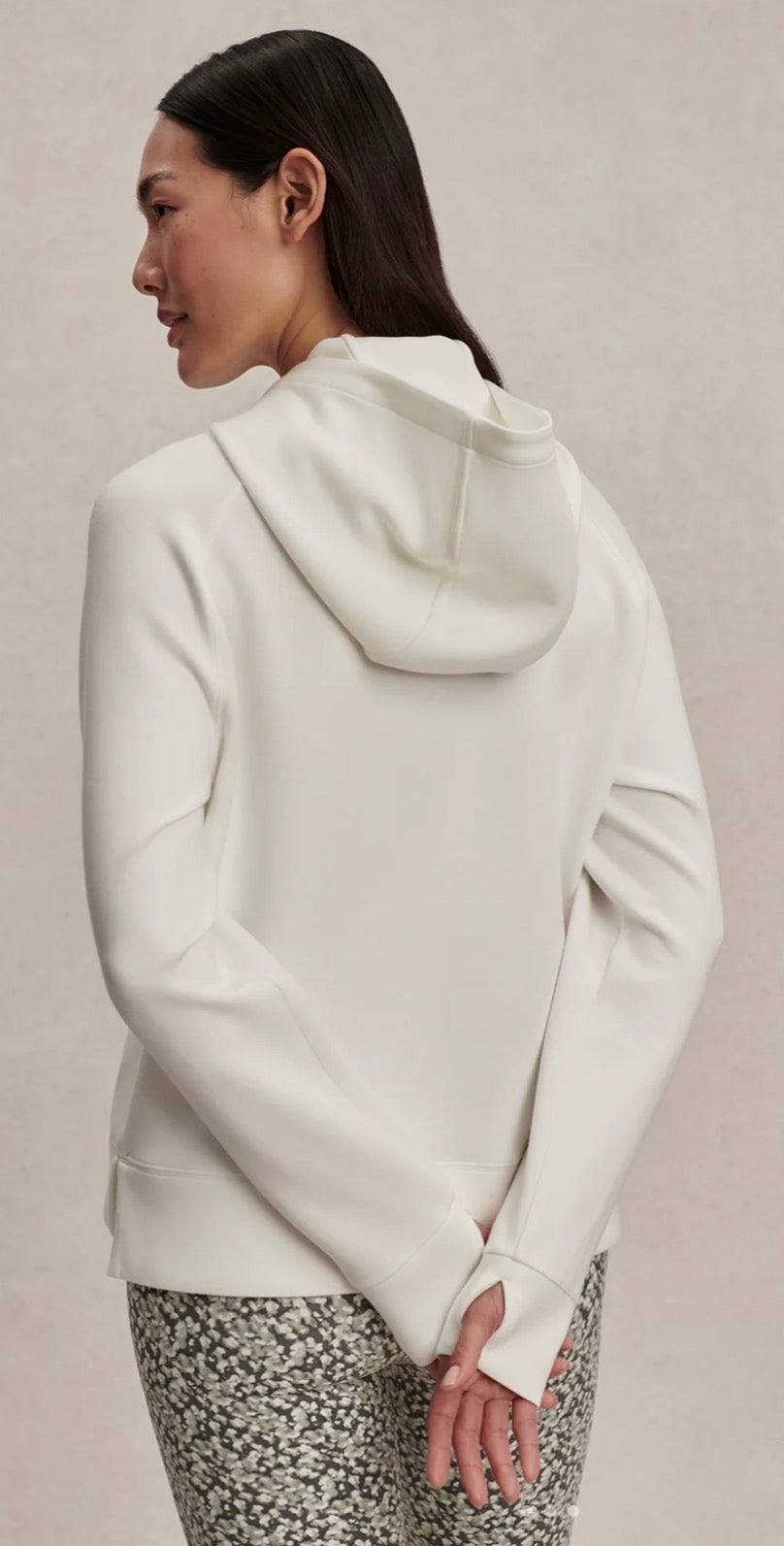 Karo Half-Zip Active Sweat-Snow White