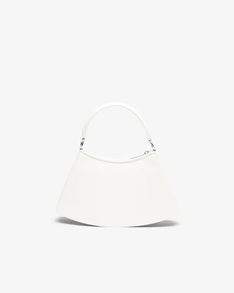Small Lenglen Leather Bag-CRISTALLINE